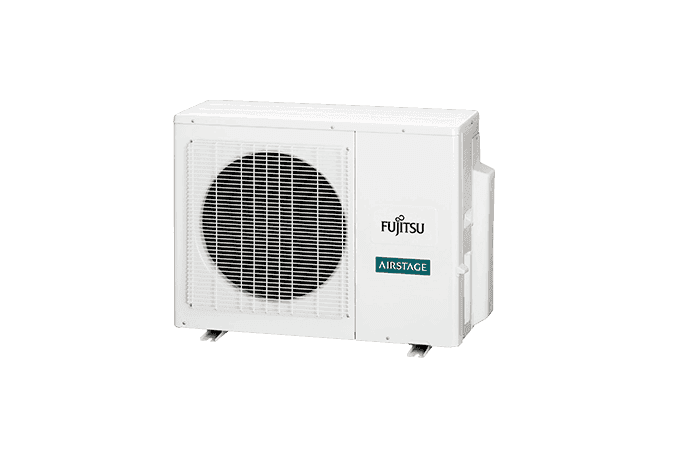 Fujitsu central heat pumps