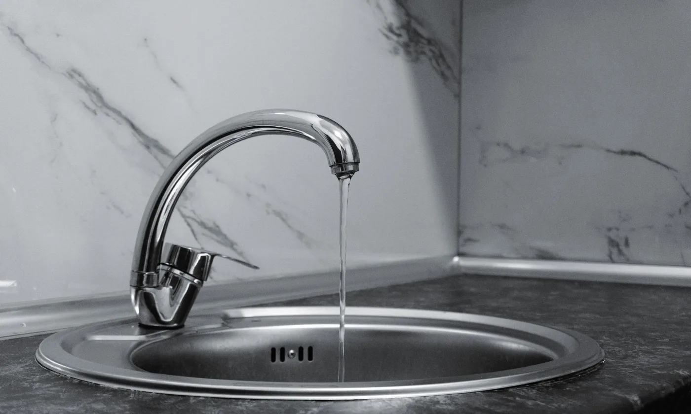 Kitchen sink and drain