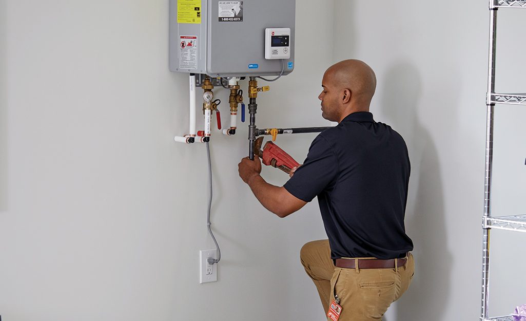 AceComfort tankless heater installation Vancouver